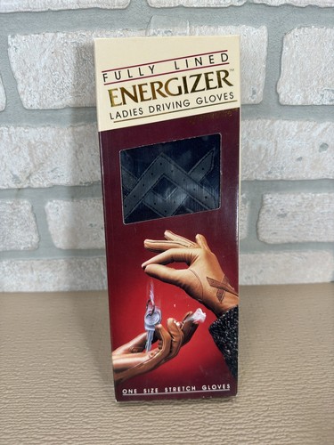 Vtg Fully Lined Energizer Ladies Driving Gloves Berkshire One Size *Pick Color* - Picture 9 of 12