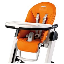 Original upholstery for Siesta Orange Peg Perego high chair