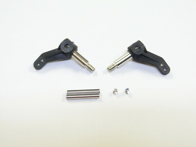 NEW TAMIYA WILD ONE Axles Front Uprights Black BLOCKHEAD MOTORS FAST ATTACK TN1B