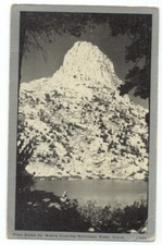 Finn Dome In Kings Canyon National Park CA 1940's Postcard ~ California