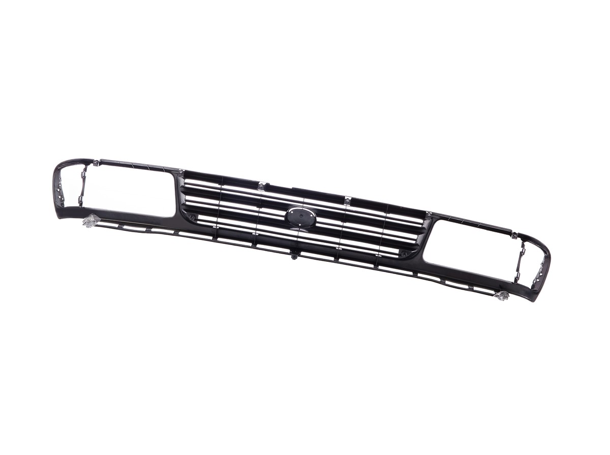 Black Front Grille Grill w/Dark Gray Trim For 93-98 Toyota T100