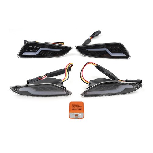 LED Front Rear Turn Signals Indicator DRL For PIAGGIO Vespa Sprint 50 125 150 - Picture 2 of 14