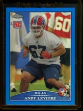 2009 Topps Chrome Blue Refractor Andy Levitre #TC117 Rookie RC FREE Shipping