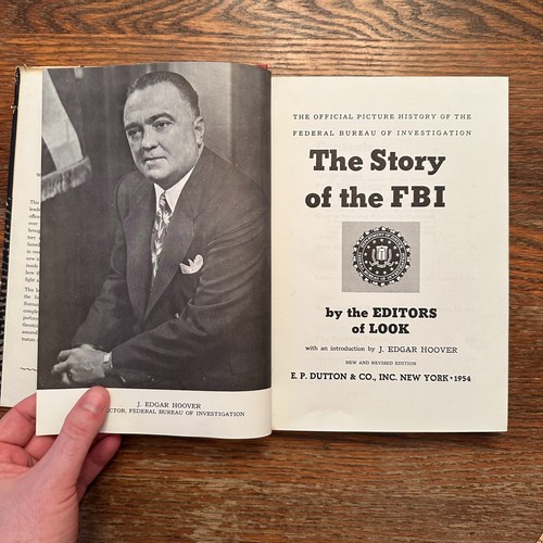 Die Geschichte des FBI von der Redaktion von Look 1954 Hardcover GUT - Bild 3 von 13