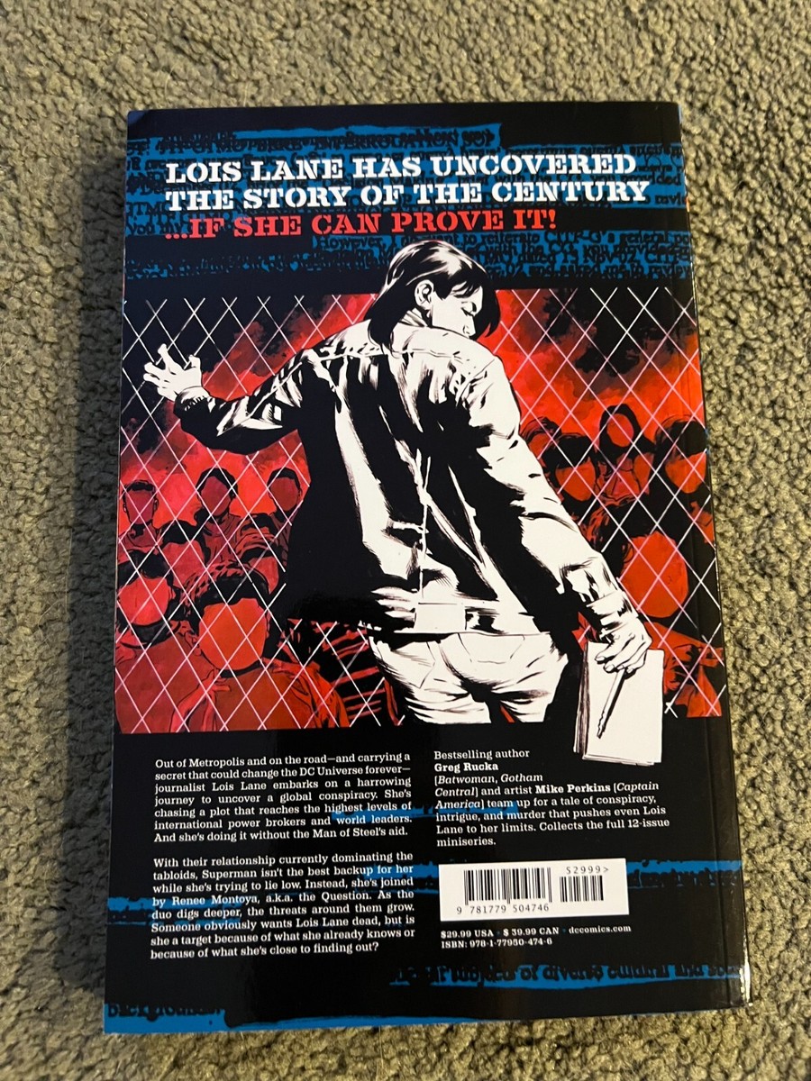 SUPERMAN: LOIS LANE ENEMY OF THE PEOPLE TPB-GRAPHIC NOVEL OOP