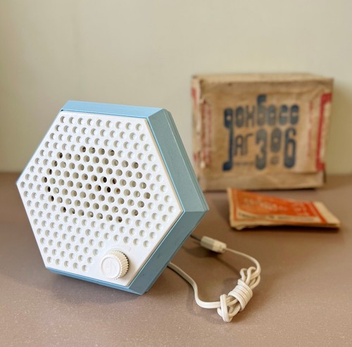 Altavoz/Receptor Punto Nodo Radio Donbass-306 Nuevo en Caja Vintage Soviética Era URSS - Imagen 8 de 9