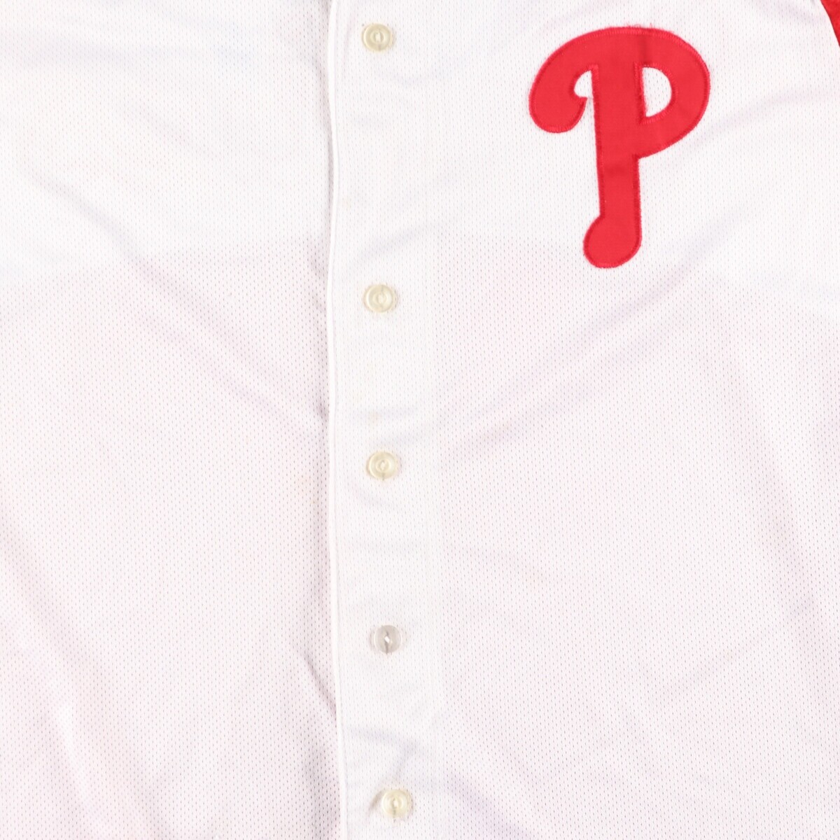 Majestic MLB Philadelphia Phillies Mesh Replica Game Shirt