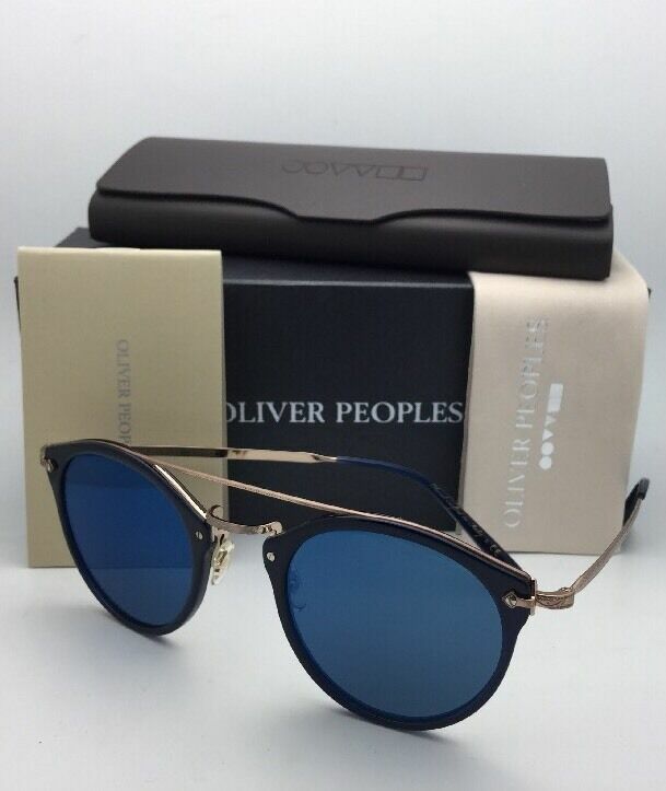 OLIVER PEOPLES Sunglasses REMICK OV 5349S 156696 Blue & Gold Frame