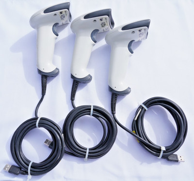 3 Stk. Barcode-Reader, USB, Scanner   Honeywell 3800G