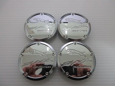 ENKEI SMACK Wheel Center Caps (Set of 4) Chrome Plated
