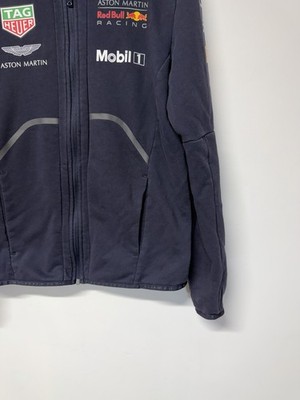 Puma Red Bull Racing Motorsport F1 Formula One 1 mens Hoodie Zip