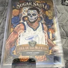 Wild Card Stephen Curry Sugar Skull Dia De Los Muertos Color Match Auto 1/1