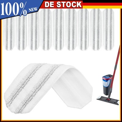 10x Ersatz-Moppads Mikrofaser Reinigungstücher für O-Cedar H2prO Mop System DHL