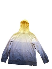 Sovereign Code Boys Yellow And Blue Hoodie Size 8