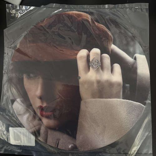 Taylor Swift Red Taylor’s Version Vinyl Plattenspieler Slipmat NEU VERSIEGELT