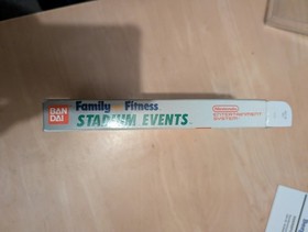 Bandai Family Fun Fitness Stadium Events - Nintendo NES PAL Manual Included
