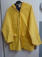 Ostfriesennerz Jeantex Regenjacke Regenmantel Gr. 44 ca.M  Viscose/PVC