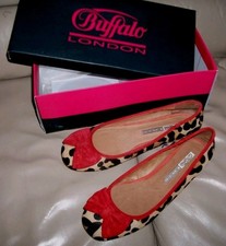 BUFFALO LONDON DAMEN SCHUHE GR.36. ECHTE LEDE...