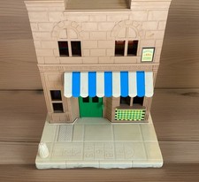 Vintage 1983 Illco Sesame Street Neighborhood Playset House Hooper's Store