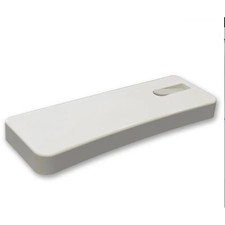 Coperchio bianco con pulsante per cassette wc Pucci Nova-Eco 80004010