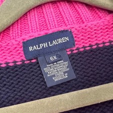 Polo 6 Kids Zip-up Knit Cardigan Official