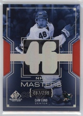 2025-26 SP Game Used Edition NHL Masters Rookies 87/299 Cam Lund Rookie RC 0q4s
