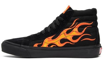 Sk8 Wtaps X Vans Hi Lx 'Flame' - VN0003T0UA3 Size