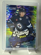 COLE PERFETTI 2025-26 Upper Deck Allure - Hitting Their Groove Blue Spectrum /50