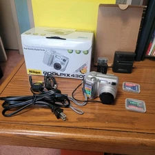 Nikon COOLPIX 4300 4.0MP Digital Camera - Silver