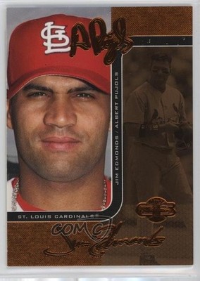 2006 Topps Co-Signers Changing Faces Bronze 10/150 Albert Pujols Jim Edmonds e6p