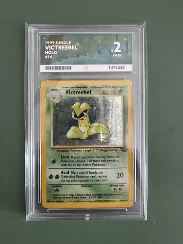 Jungle Victreebel Holo 14/64 Ace Graded 2