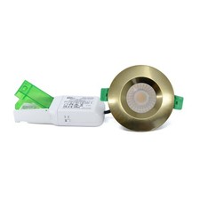 Dual Power 5W/8W 4CCT Dimmable LED Spotlight Fire Rated Recessed Downlight IP65