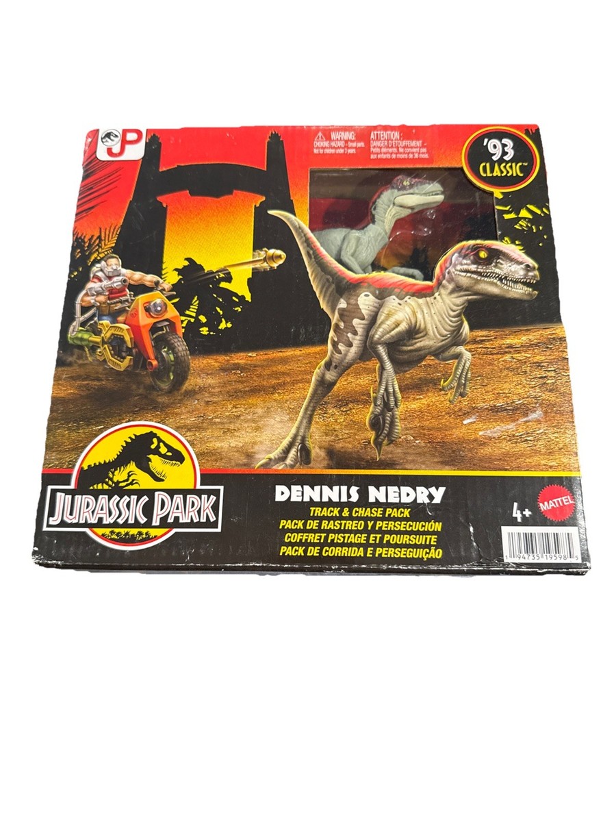wyse・LAID・JURASSIC■EARLIEST MEMORIES Jurassic Park Dennis Nedry 93 Classic Track & Chase Pack