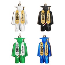 4Pcs Artistic Graduation 2025 Ornament Vehicle Home Hanging Decoration