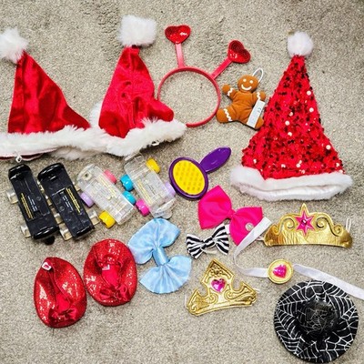 Build A Bear Werkstatt Konvolut Rollschuhe Nikolausmütze Hexe Schleifen Zubehör BAB