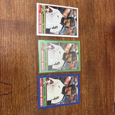 2025 Topps Heritage Michael Taylor #669 Green Refractor /99 Blue & Chrome