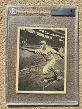 1936 R311 Goudey National Chicle Premiums Dizzy Dean BVG 4