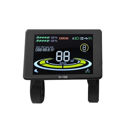 Efahrrad 24V 72V LCD Display Bildschirm H100 Wasserdicht Stecker für E Bikes