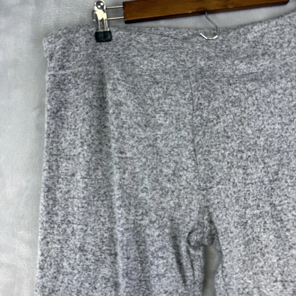 Cuddl Duds Leggings Cruzados Tejido Suave Mujer Grandes Gris Salón Pantalones Térmicos Foto 4 de 4