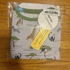 Little Sleepies Safari Friends 4t New 2 Piece Long Sleeve Pants Bamboo Pajamas