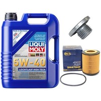 MotoröL Filter Set 5W-40 5 Liter + ÖLablassschraube FüR Opel Vectra B Saab 9-3