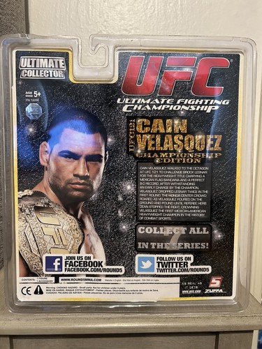 UFC Cain Velasquez Ultimate Collector's Round 5 Championship Edition w/ Belt 121 - Bild 5 von 5
