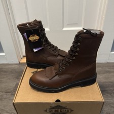 Guide Gear Mens Western Lace-up Work Boots Ki...