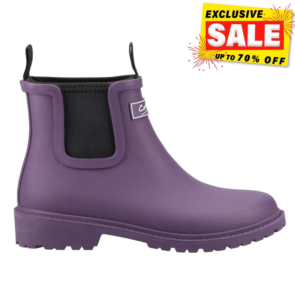 Cotswold Barton Wellington Boots Womens Short Waterproof Wellies - Main Image