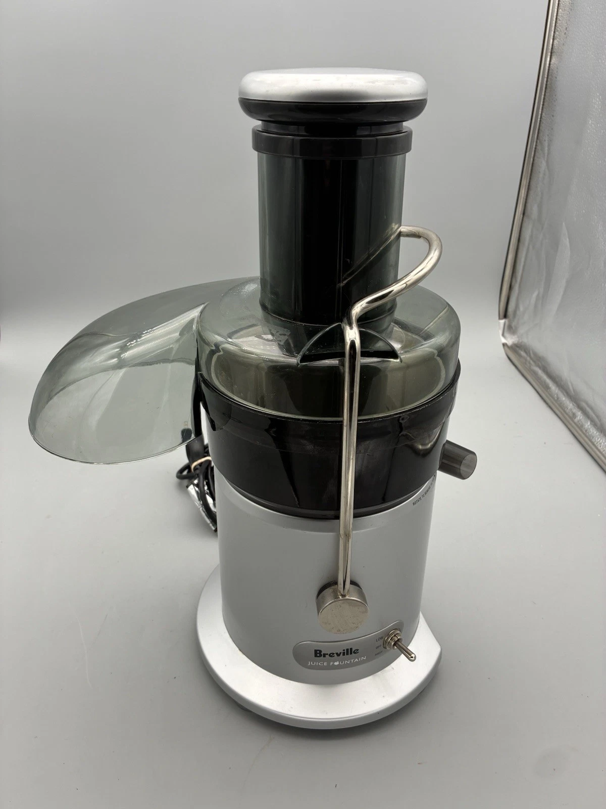 Breville Juice Fountain Plus Model JE95XL Juicer Extractor GOOD Shape Tested
