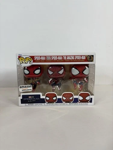 Funko Pop! Vinyl: Marvel - Spider-Man / Friendly Neighborhood Spider-Man 3 Pack