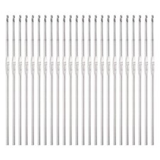 24pcs Crochet Hook 2mm Iron Knitting Needles Knitting Accessories Silver Tone