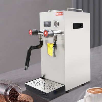 8L Commercial Milk Frother Steamer Full-Automatic Boiling Water Frothing Machine