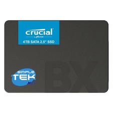 Crucial Bx500 Ssd 4Tb Sata 2.5" Solid State Drive Pc Computer Server Nas Dvr