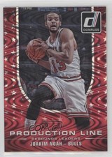 2014-15 Panini Donruss Production Line Rebounds Swirlorama Joakim Noah #6 c7w